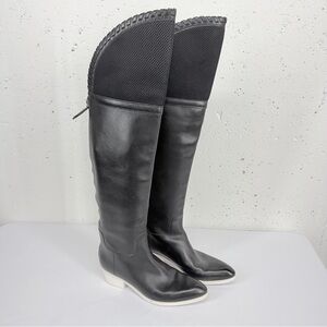 Alexander Wang Women’s size 40 Lovanni Black Leather Over The Knee Boots